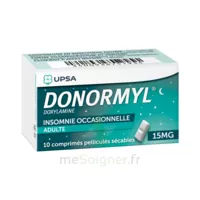 Donormyl 15 Mg Comprimés Pelliculés Sécables T/10 à Genas