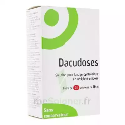 Dacudoses Solution Pour Lavement Ophtalmologique 24unid/10ml à Genas