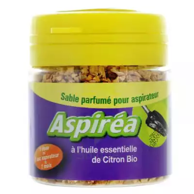Aspiréa Grain Pour Aspirateur Citron Huile Essentielle Bio 60g